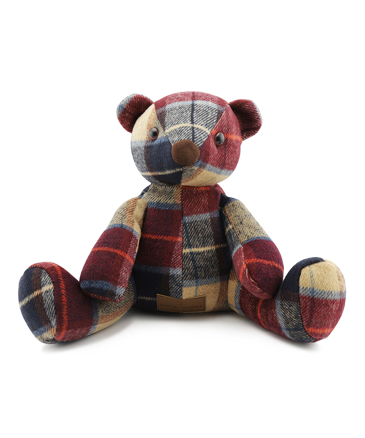 Tweed doorstop | Red