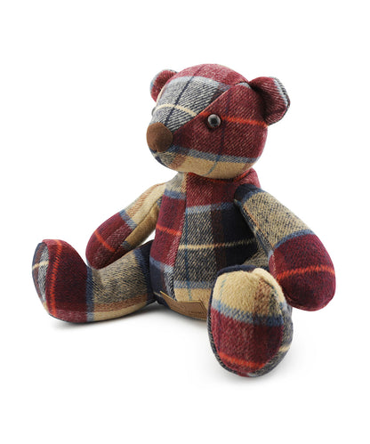 Tweed doorstop | Red