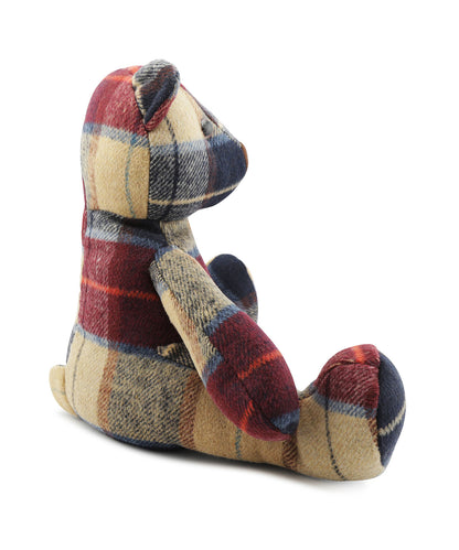 Tweed doorstop | Red