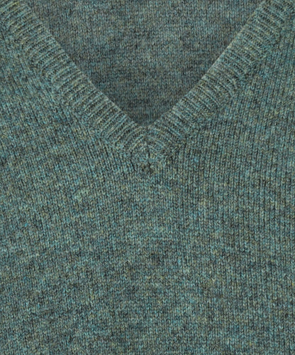 Pullover Lambswool dutch fit v-neck | Moorland