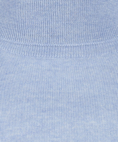 Turtleneck Merino wool | Light Blue