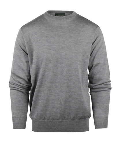 Merino O-Hals | Grijs