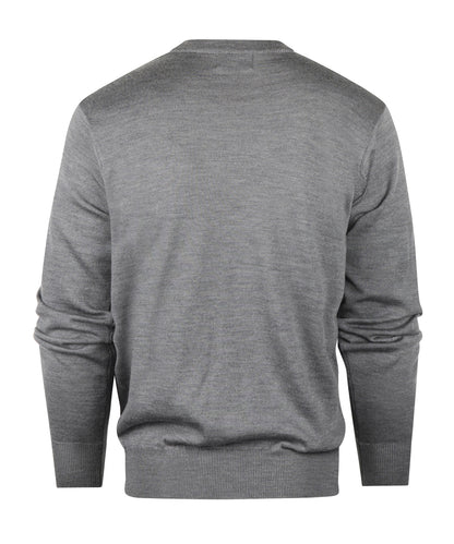 Merino O-Hals | Grijs