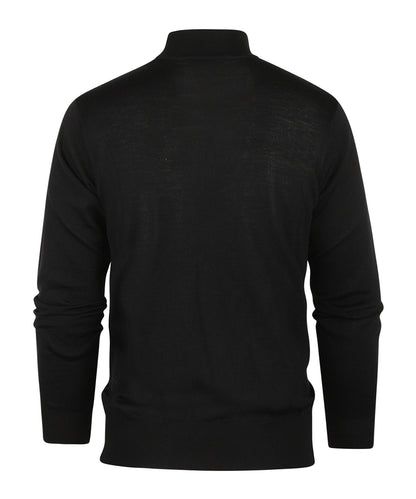 Turtle sweater Merino wool | Black