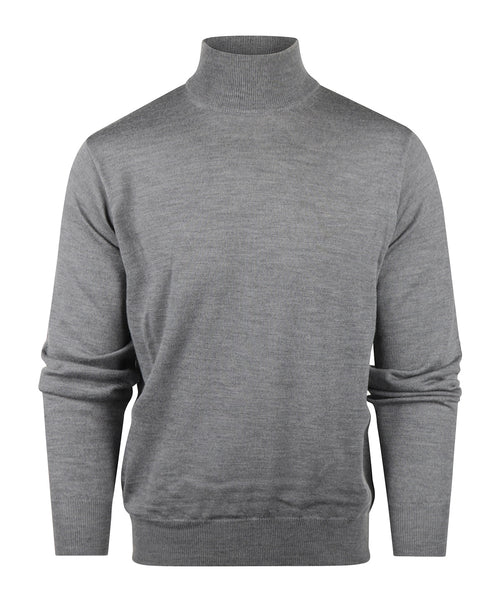 Turtle trui Merino wol | Grijs
