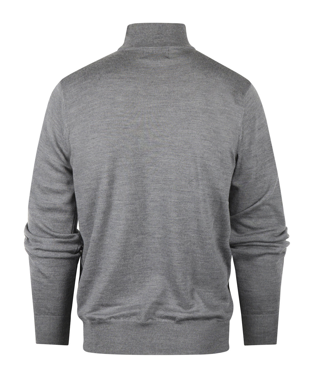 Schildkrötenpullover aus Merinowolle | Grau