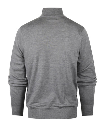 Schildkrötenpullover aus Merinowolle | Grau
