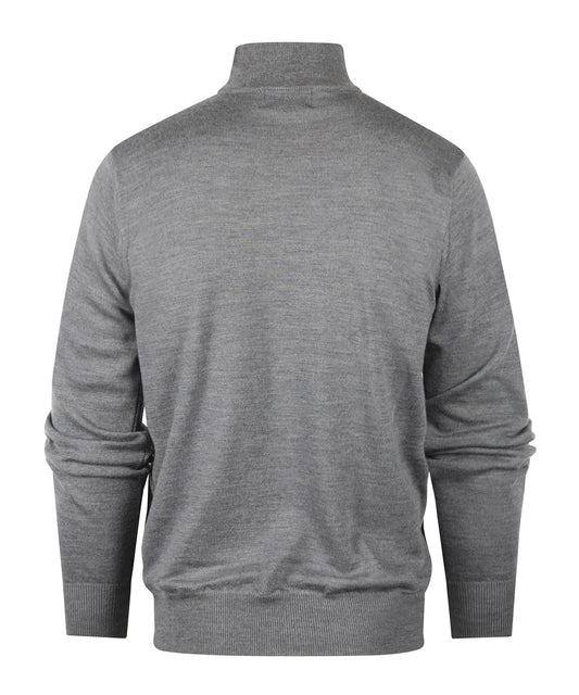 Schildkrötenpullover aus Merinowolle | Grau
