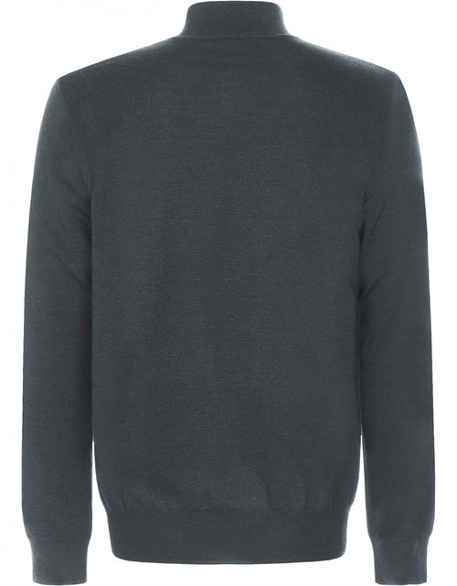 Turtle trui Merino wol | Midden Grijs
