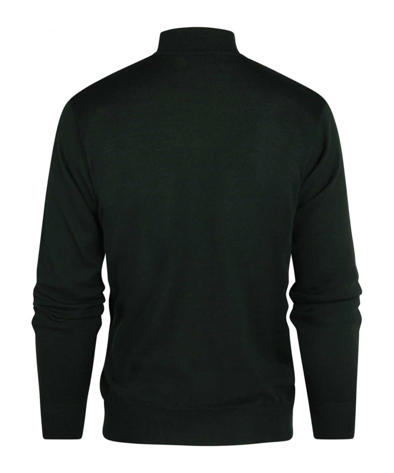 Schildkrötenpullover aus Merinowolle | Grün
