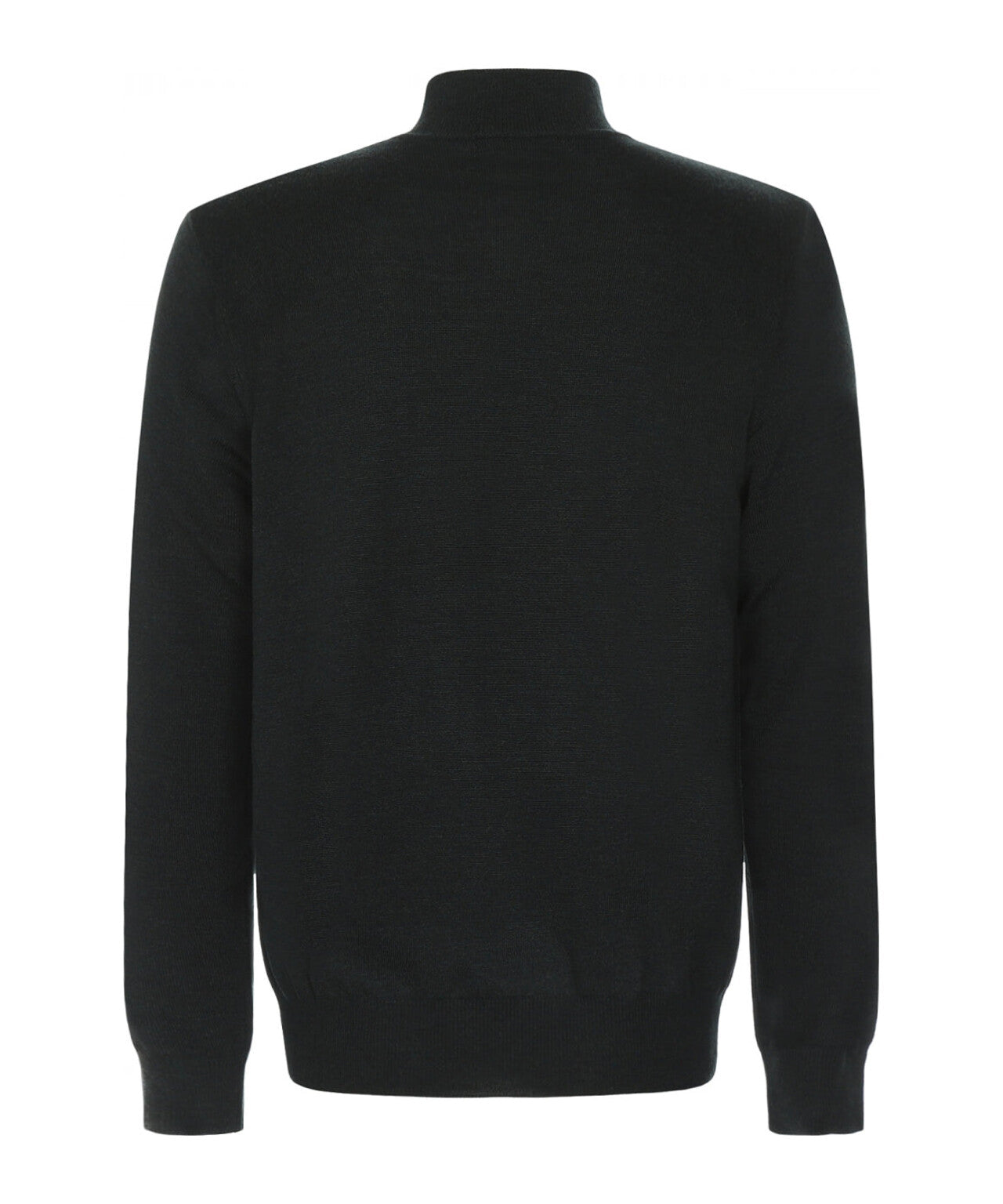 Turtle sweater Merino wool | Dark Green