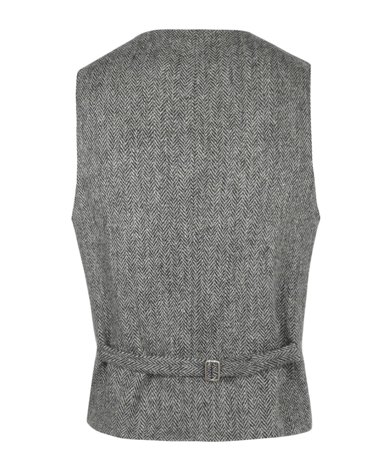 Harris Tweed Gilet | Grey