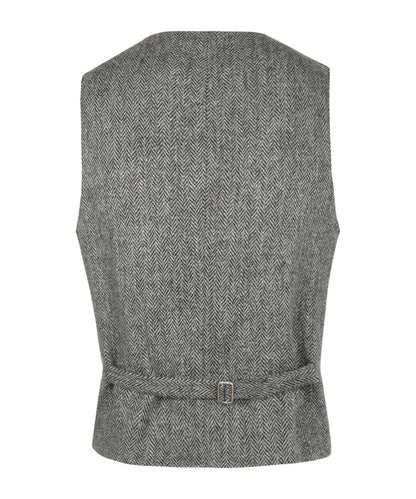 Harris Tweed Gilet | Grey
