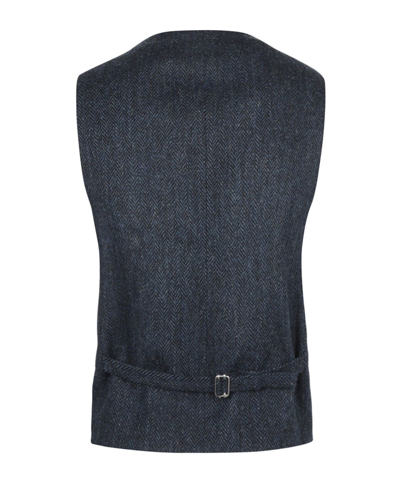 Harris Tweed Gilet | Blue