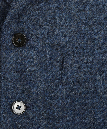 Harris Tweed Gilet | Blue