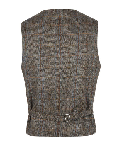Harris Tweed Gilet | Green