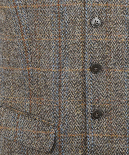 Harris Tweed Gilet | Green