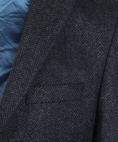 Tweed Blazer | Blue