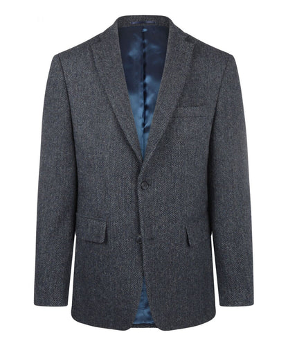 Tweed-Blazer | Blau
