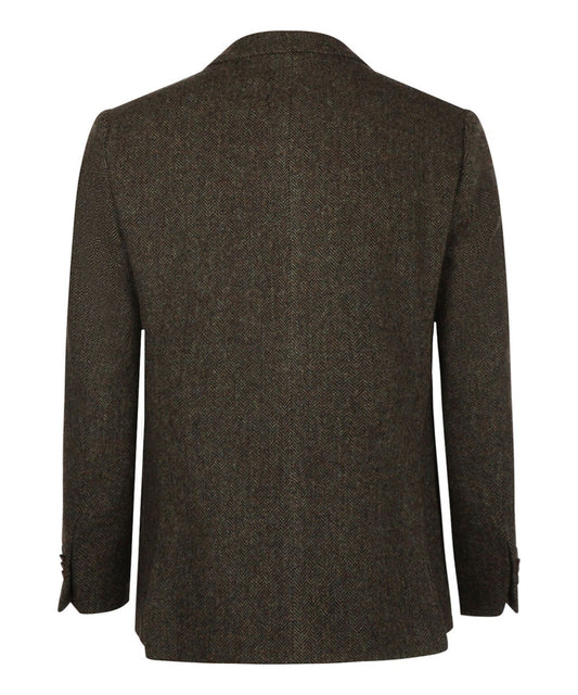Tweed Blazer | Brown