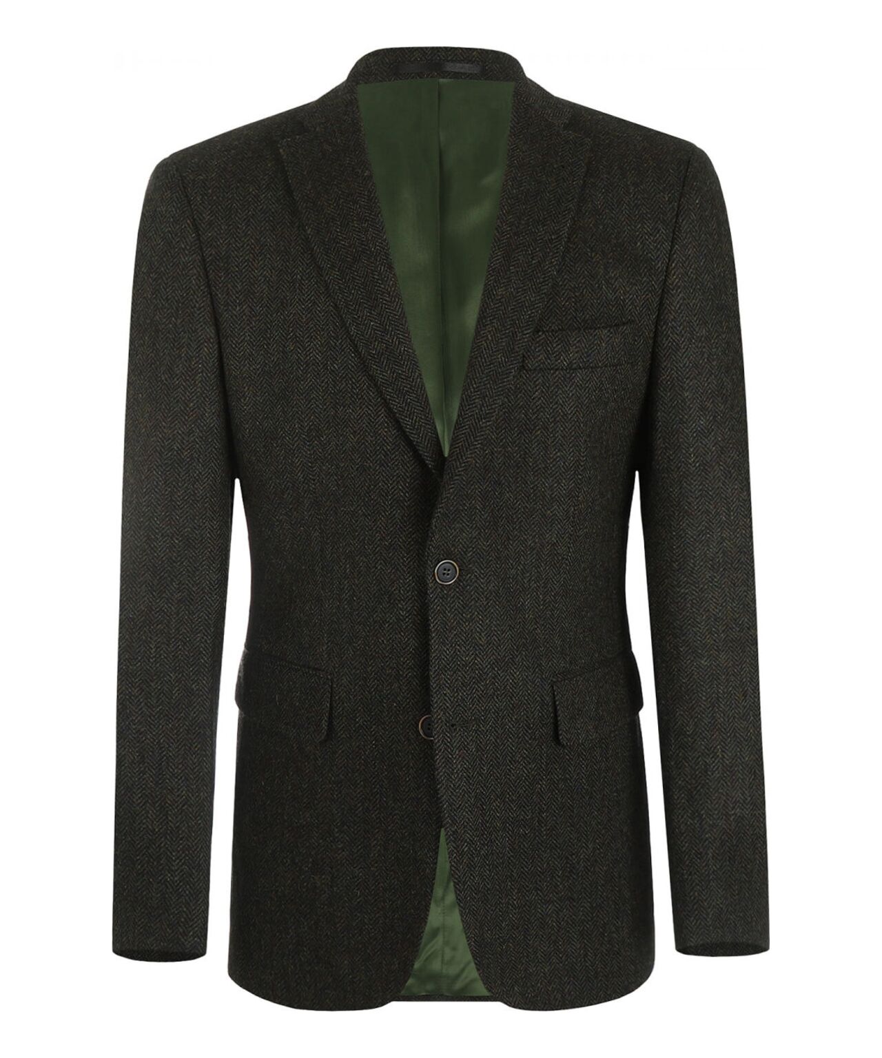 Tweed Colbert | Donker Groen