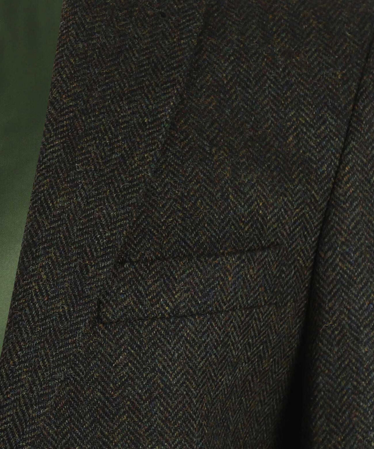 Tweed Colbert | Donker Groen