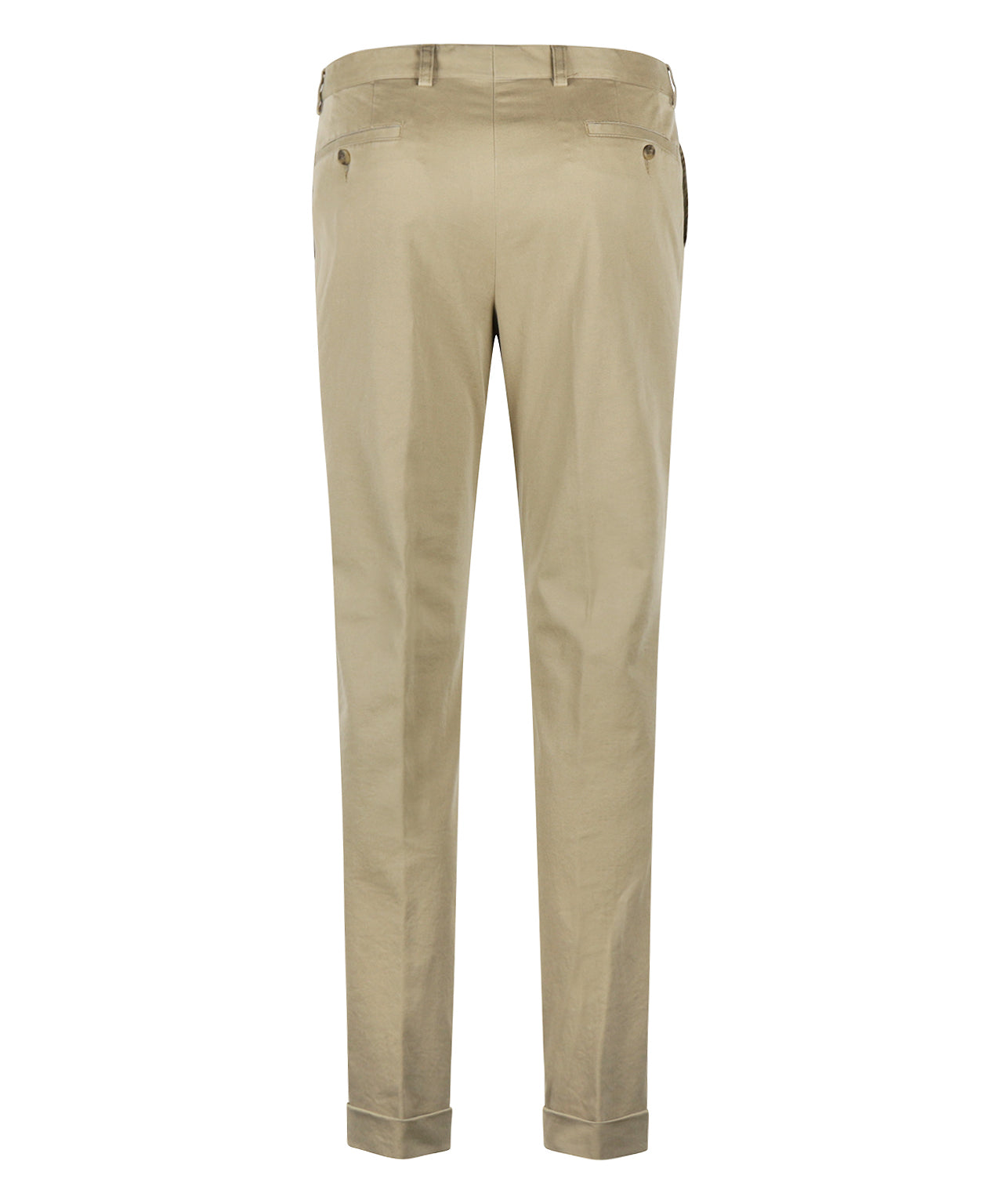 Blackpool Trousers Pleated with Turn-Up | Brown