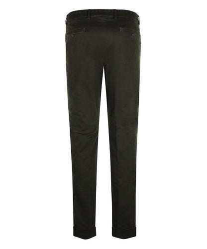 Blackpool Trousers Pleated with Turn-Up | Green