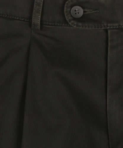 Blackpool Trousers Pleated with Turn-Up | Green