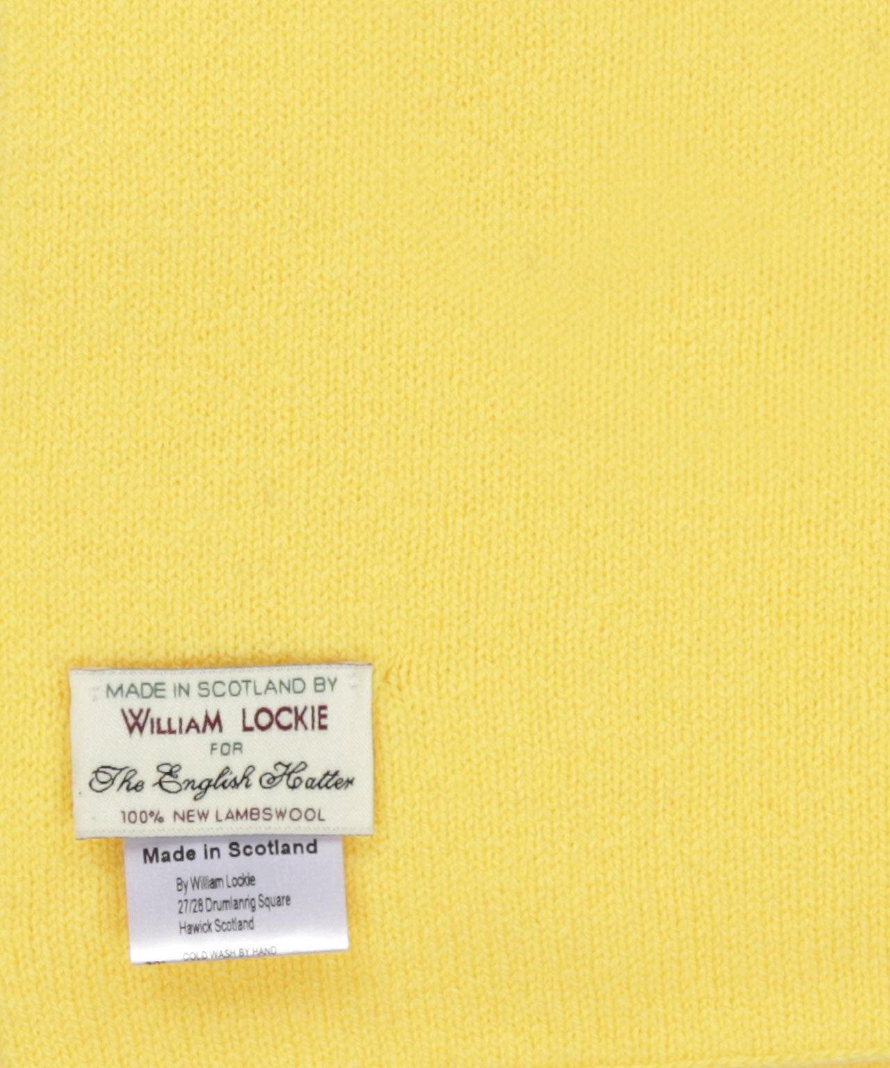 Scarf lambswool | Daffodil