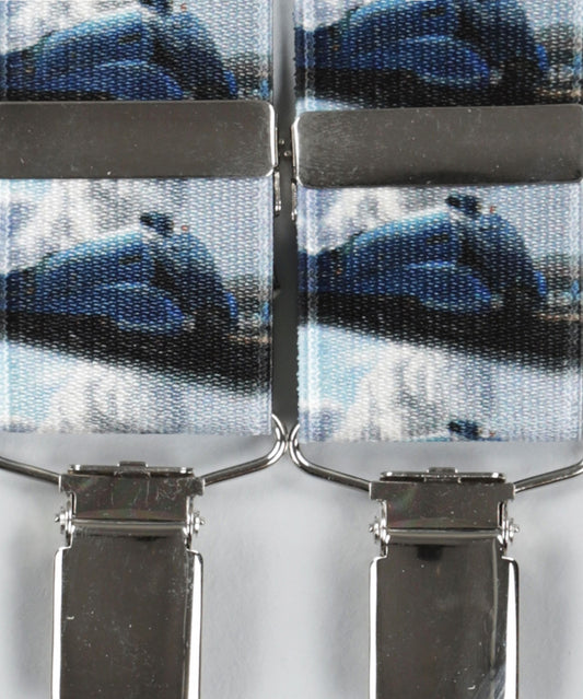 Bretels Elastiek | Trein Blauw