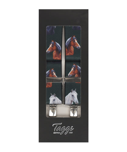 Elastic Braces with Clips | Green