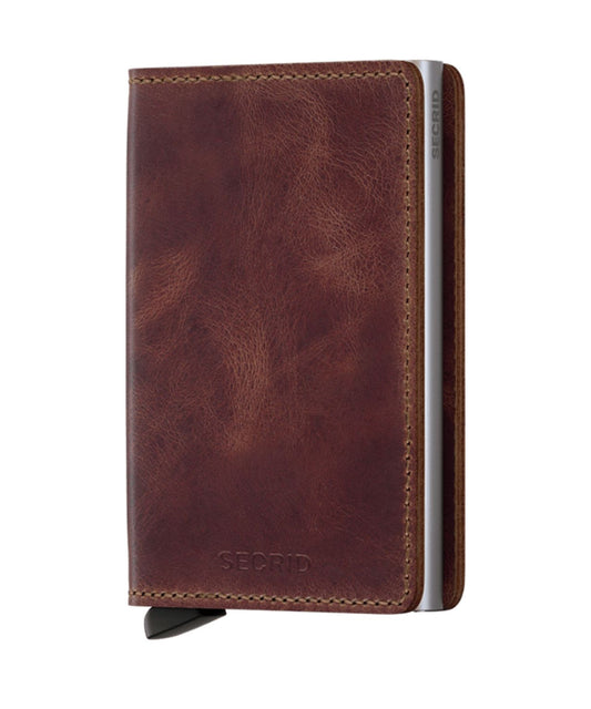 Secrid Slimwallet Kartenetui | Vintage Braun