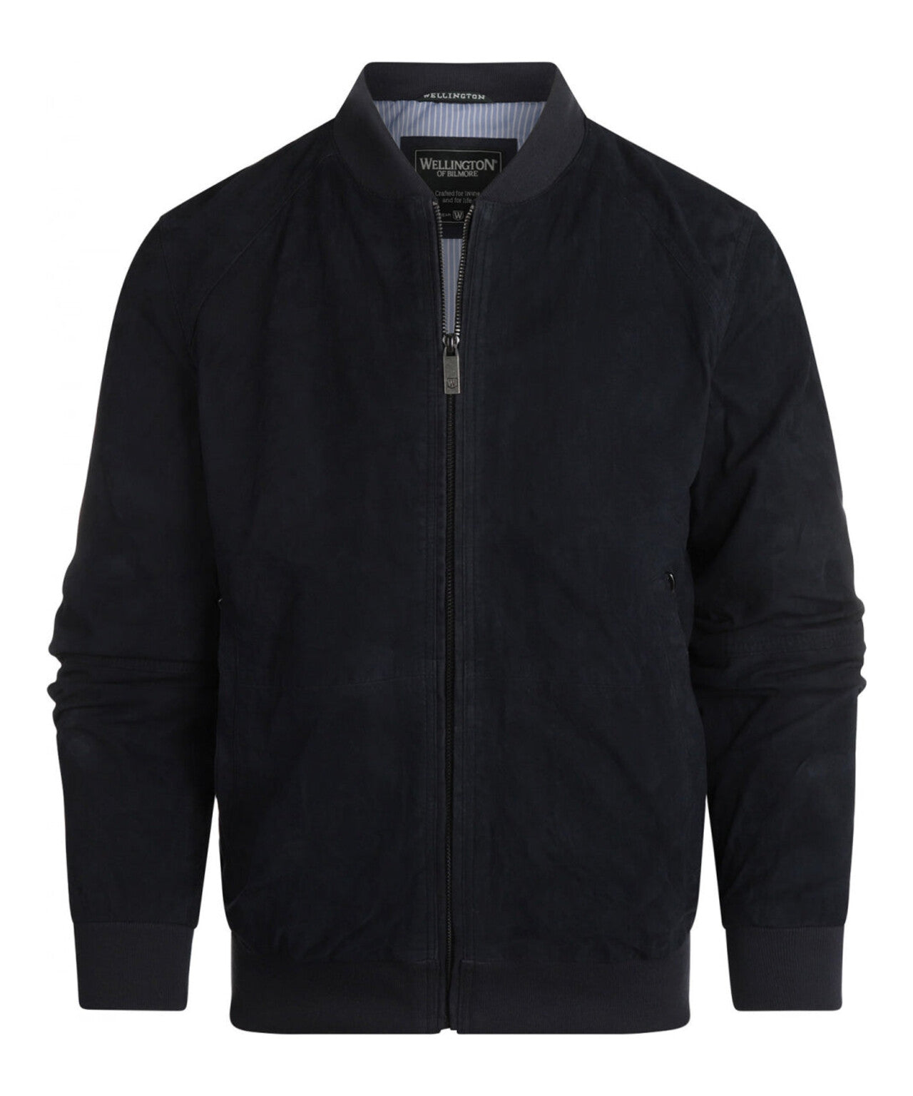 Suede Jacket Winston | Denim Blue