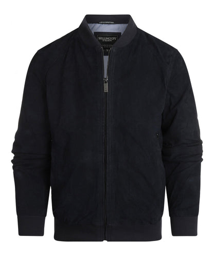 Suede Jacket Winston | Denim Blue