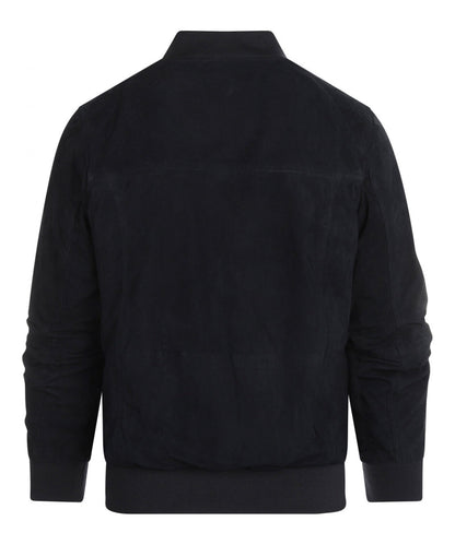 Suede Jacket Winston | Denim Blue