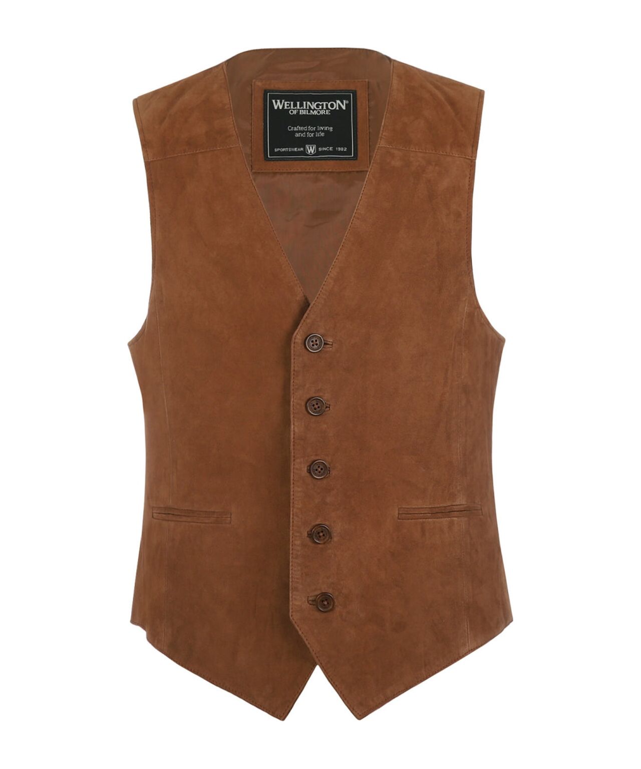 Gilet Suede | Brown