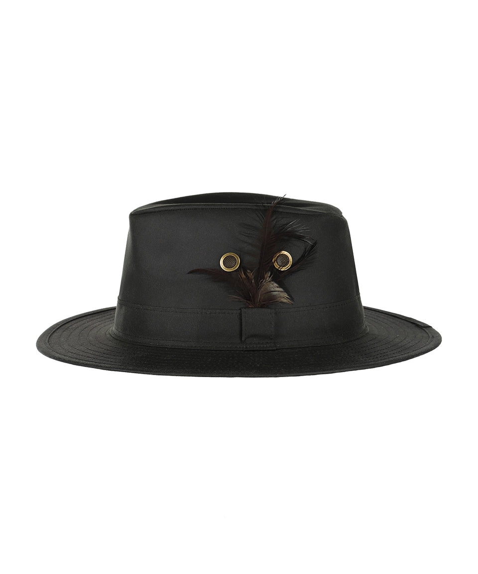 Wax Cotton Trilby | Donker Groen