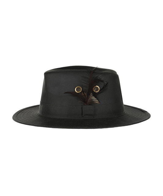 Wax Cotton Trilby | Donker Groen