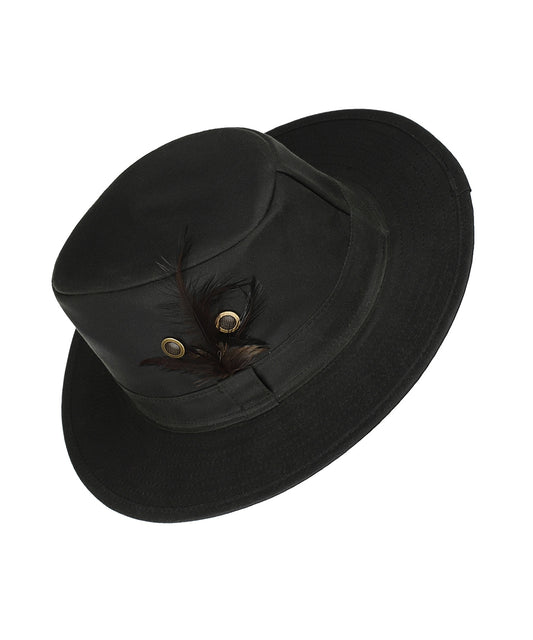 Wax Cotton Trilby | Donker Groen