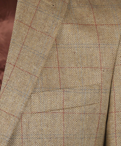 Seidenblazer | Braun