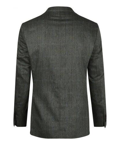 Seidenblazer | Grün