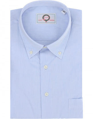 Elliot Shirt Button Down Lange Mouw | Blauw