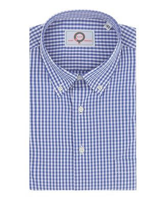 Elliot Shirt Button Down Lange Mouw | Blauw