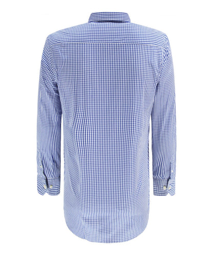Shirt Button Down | Blauw Ruit