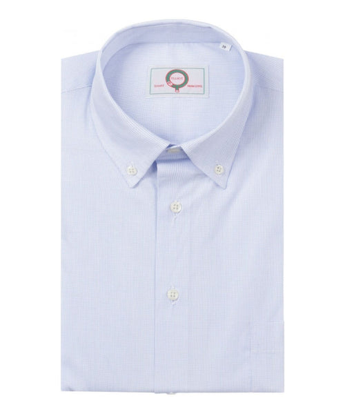 Elliot Shirt Button Down Lange Mouw | Blauw