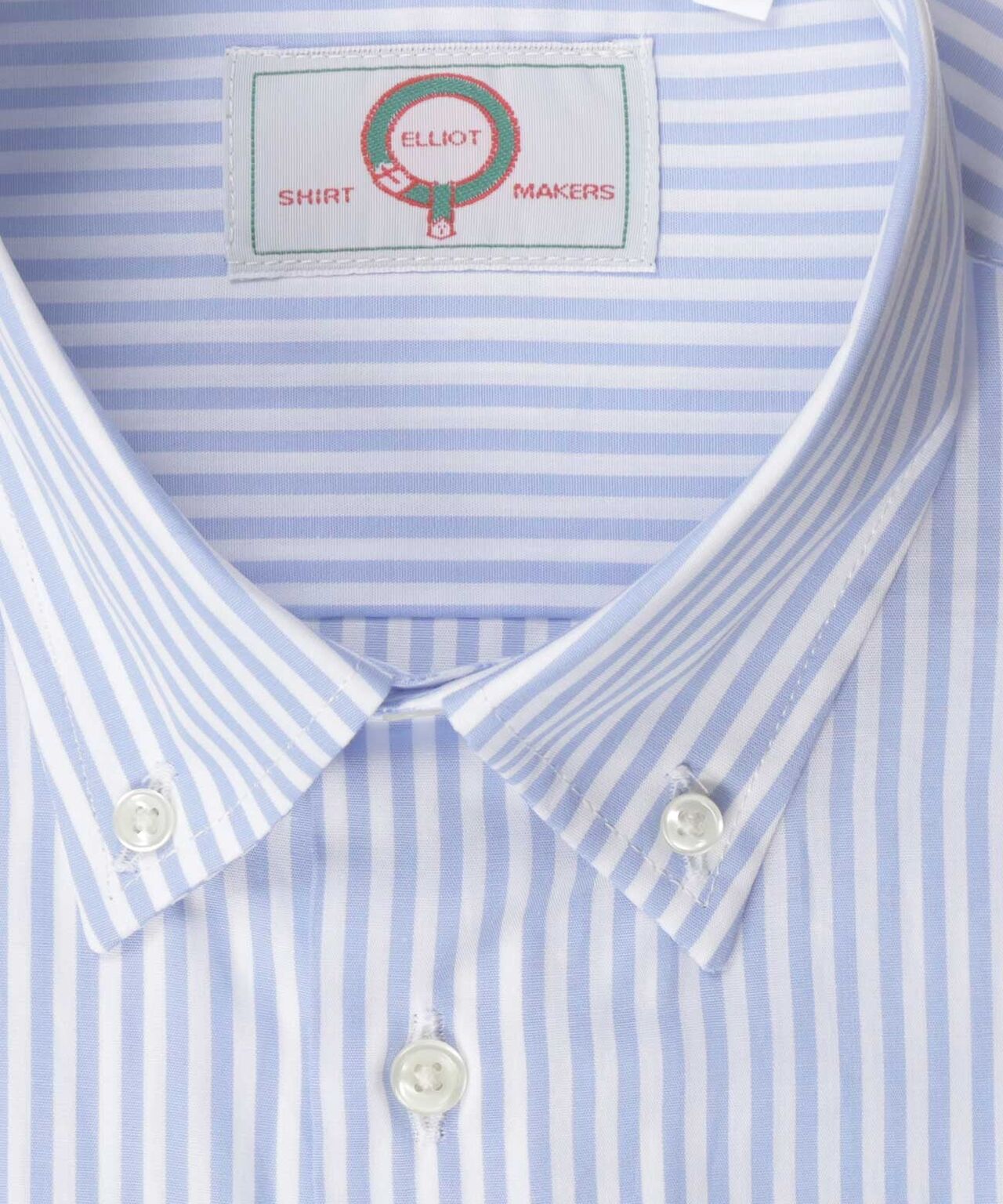 Shirt Button Down | Licht Blauw Streep