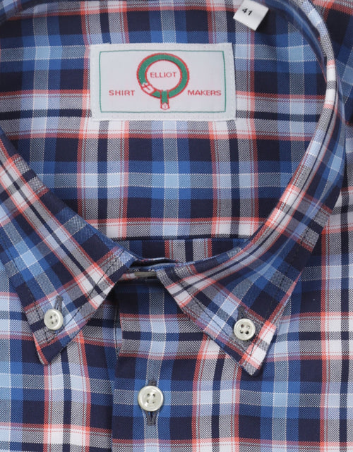 Overhemd klassiek button down | Blauw