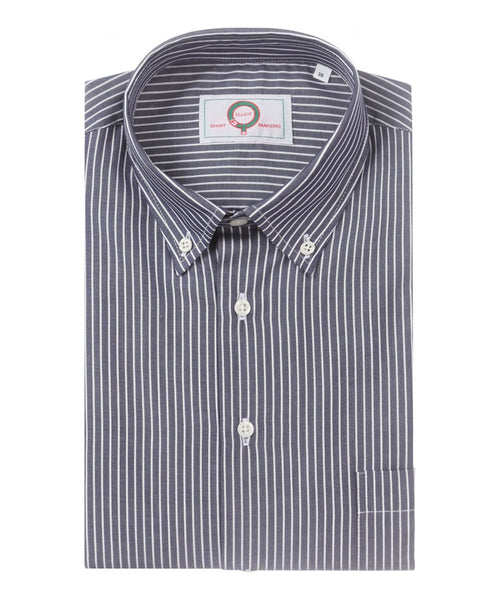 Overhemd klassiek button down | Blauw