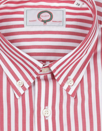 Elliot Shirt Button Down Long Sleeve | Red